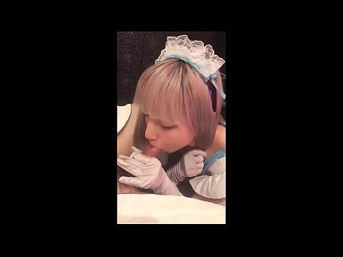 ❤️ Idol Japaneaidd [mayuka], gwisg morwyn Ffrengig, rhan 1, blowjob a jerk i ffwrdd gyda eli Porno wrthon ni ️❤