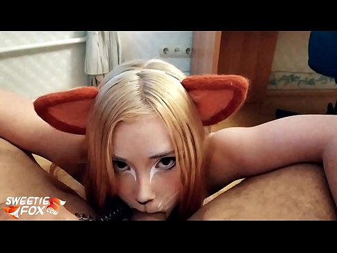 ❤️ Kitsune llyncu dick a cum yn ei cheg Porno wrthon ni ️❤